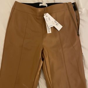 Top shop leather pants